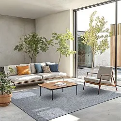 Beltéri és kültéri szőnyeg - Bergen (antracit)