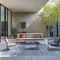 Beltéri és kültéri szőnyeg - Brussels Ocean (kék)