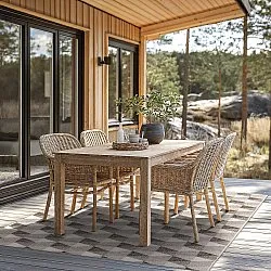 Beltéri és kültéri szőnyeg - Brussels Pattern (szürke)