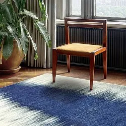 Wilton szőnyeg - Cara (fehér/sötétkék)