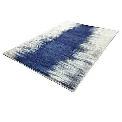 Wilton szőnyeg - Cara (fehér/sötétkék)