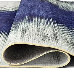 Wilton szőnyeg - Cara (fehér/sötétkék)