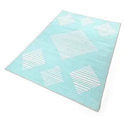 Wilton szőnyeg - Carmen (világoskék/fehér)