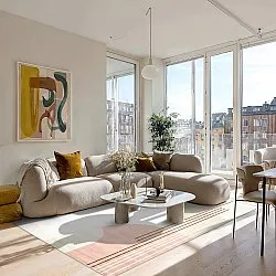 Wilton szőnyeg - Delft (rózsaszín/multi)