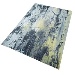 Wilton szőnyeg - Dolmio (fekete/sárga)