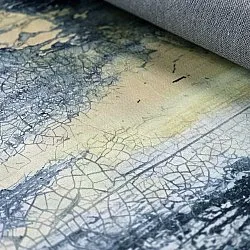 Wilton szőnyeg - Dolmio (fekete/sárga)