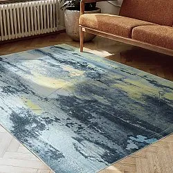 Wilton szőnyeg - Dolmio (fekete/sárga)