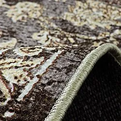 Wilton szőnyeg - Flowers (barna)