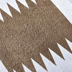 Wilton szőnyeg - Gobi (barna/fehér)