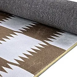 Wilton szőnyeg - Gobi (barna/fehér)