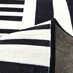 Wilton szőnyeg - Joma (fekete/fehér)