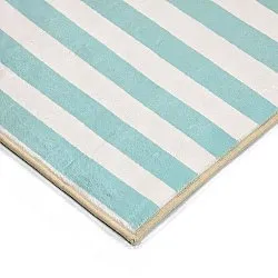 Wilton szőnyeg - Joma (türkiz/fehér)