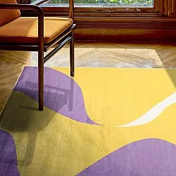 Wilton szőnyeg - Leiden (sárga/lila)