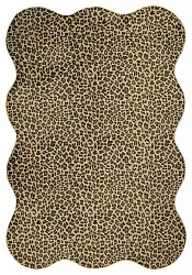 Hullámos Wilton szőnyeg - Leopard (barna)