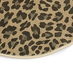 Hullámos Wilton szőnyeg - Leopard (barna)