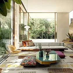 Wilton szőnyeg - Lucerne (barna/multi)