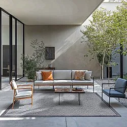 Beltéri és kültéri szőnyeg - Monsaraz (fekete)