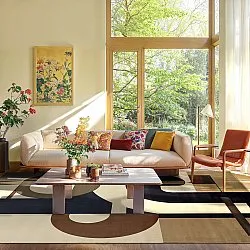 Wilton szőnyeg - Nysa (barna/multi)