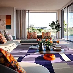 Wilton szőnyeg - Nysa (lila/multi)