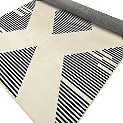 Wilton szőnyeg - Pucon (fekete/krém)