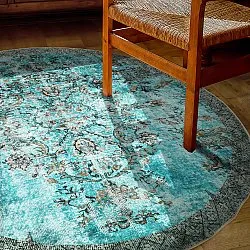 Kerek szőnyeg - Rosalie (kék)