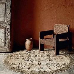 Kerek szőnyeg - Rosalie (barna)