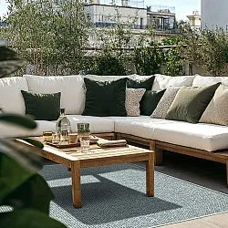 Beltéri és kültéri szőnyeg - Tromsø (zöld)