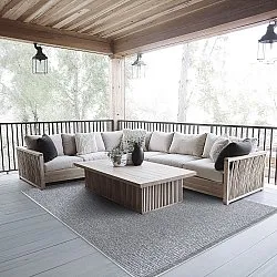 Beltéri és kültéri szőnyeg - Tromsø (ezüst)