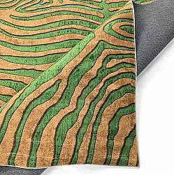 Wilton szőnyeg - Zebra (zöld/narancs)