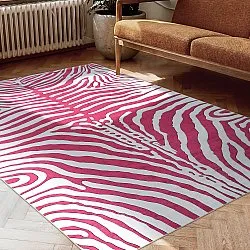 Wilton szőnyeg - Zebra (rózsaszín)