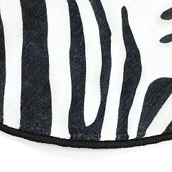 Hullámos Wilton szőnyeg - Zebra (fekete/fehér)