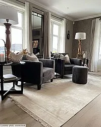 Wilton szőnyeg - Art Silk (világosszürke/bezs)