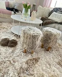 Shaggy szőnyeg - Janjira (offwhite)