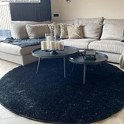 Kerek szőnyegek - Cosy (fekete)