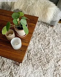 Shaggy szőnyeg - Kanvas (bézs)