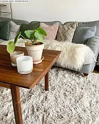 Shaggy szőnyeg - Kanvas (bézs)