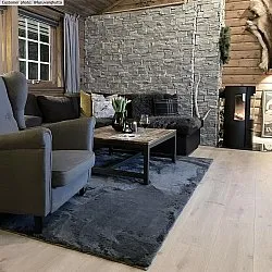 Shaggy szőnyeg - Aranga Super Soft Fur (antracit)