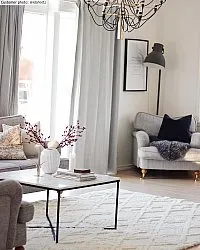 Shaggy szőnyeg - Rostock (offwhite)