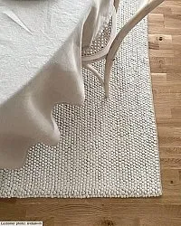 Gyapjúszőnyeg - Avafors Wool Bubble (bézs)