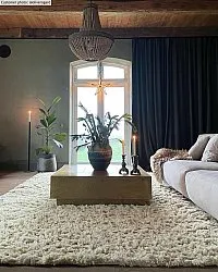 Gyapjúszőnyeg - Aliste Wool Shaggy (alabaster gleam)