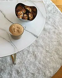 Kerek szőnyegek - Cosy (fehér)