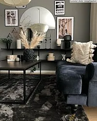 Shaggy szőnyeg - Aranga Super Soft Fur (antracit)