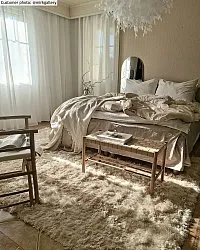 Shaggy szőnyeg - Janjira (offwhite)