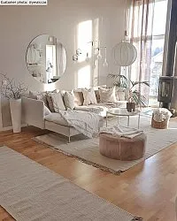 Gyapjúszőnyeg - Bibury (krém)