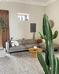 Gyapjúszőnyeg - Otago (fekete/fehér)