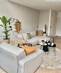 Kerek szőnyegek - Fondi (bézs)