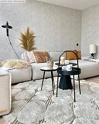 Kerek szőnyegek - Fondi (bézs)