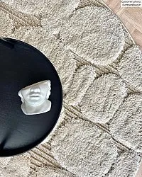 Kerek szőnyegek - Fondi (bézs)