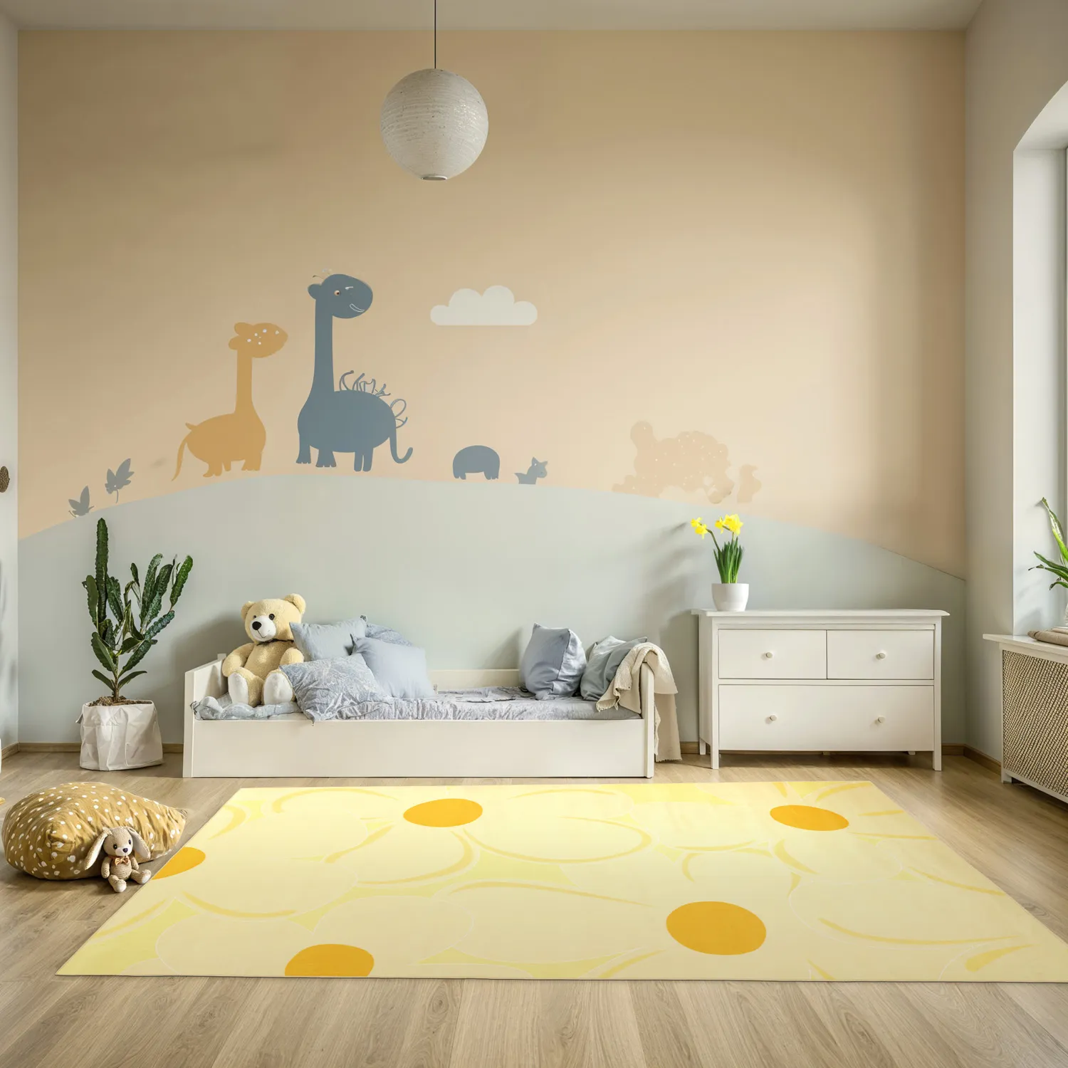 Wilton szőnyeg - Honfleur (sárga/multi)