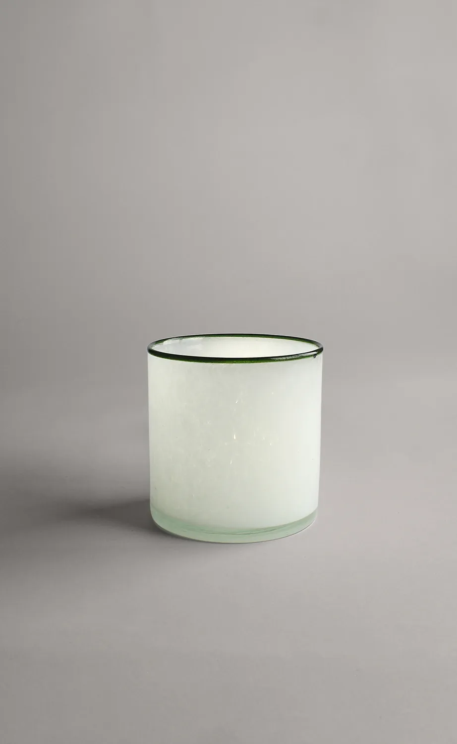 Mécses M - Harmony (fehér/sötétzöld)